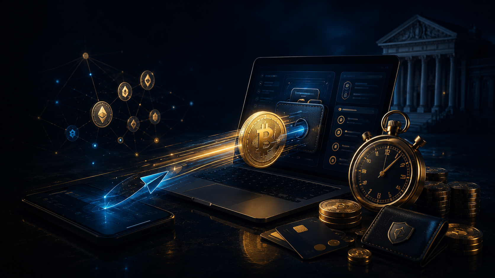 Crypto withdrawals: the real speed and fees in 2026